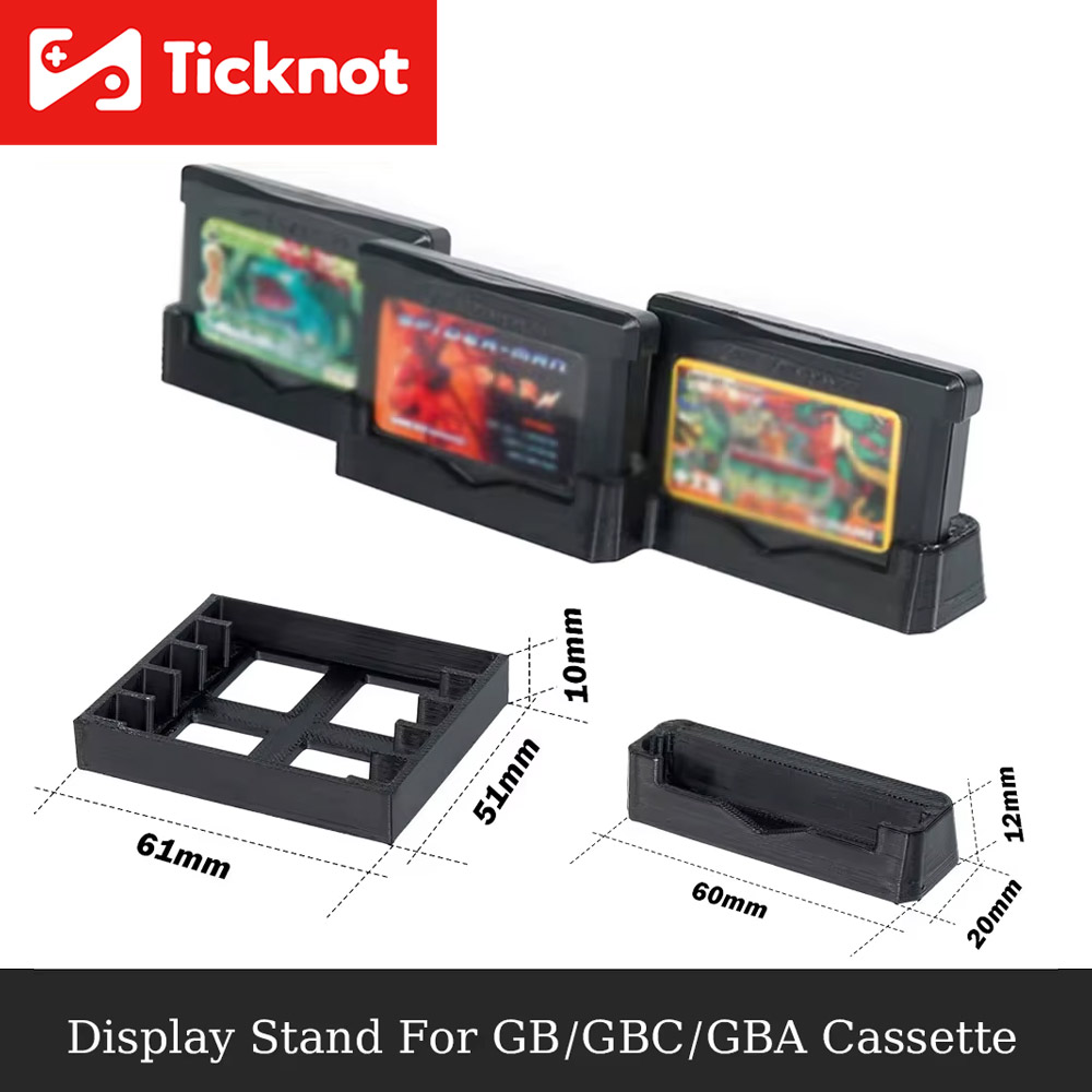 Game Boy Cartridge Holder - Подставка для хранения игр, держатель картриджей,
