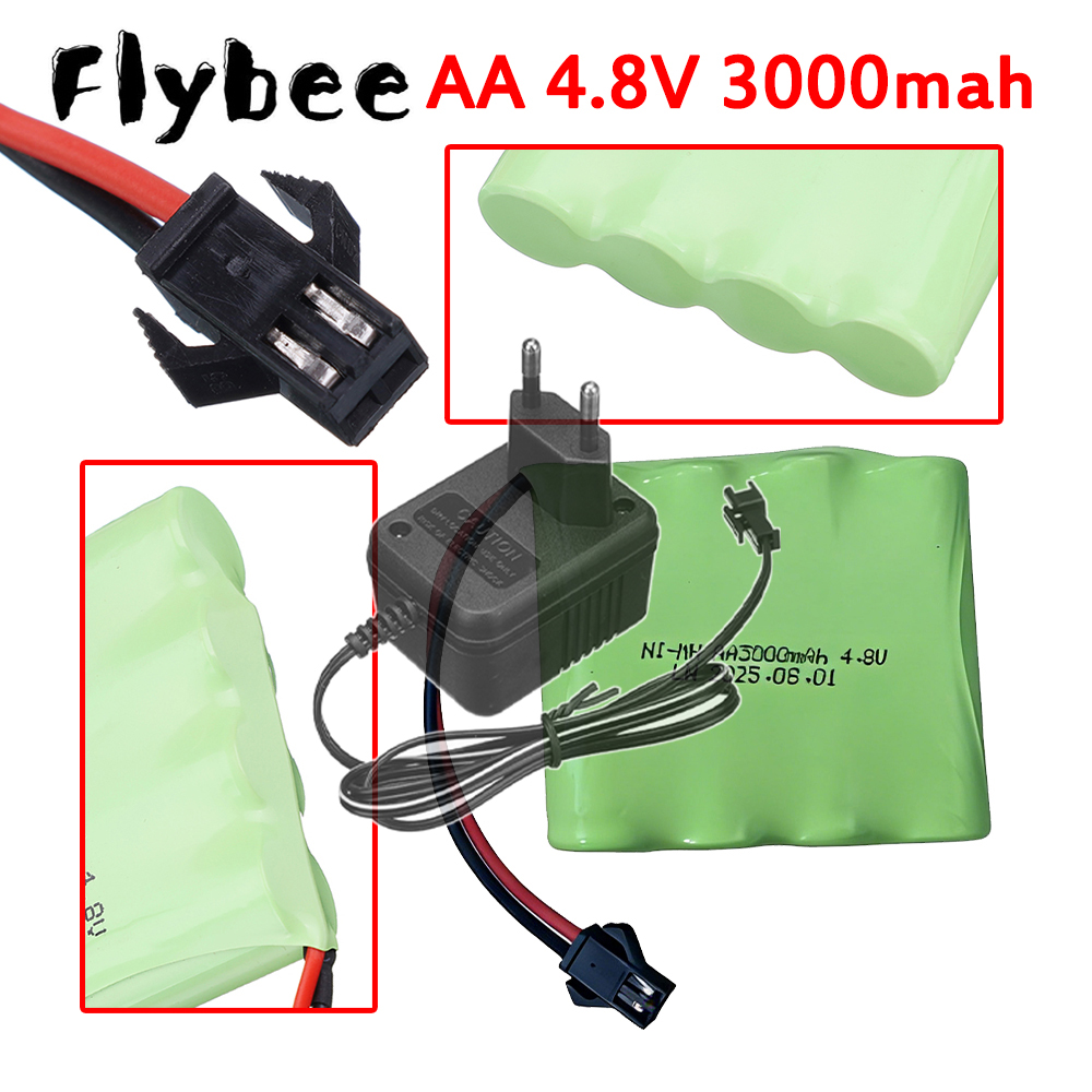 Rechargeable Battery Aa - Перезаряжаемый NiMH аккумулятор 4.8В 3000мАч AA