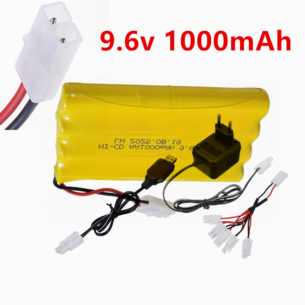 Rechargeable Battery Aa - Аккумулятор Ni-CD AA 9.6В 1000мАч с