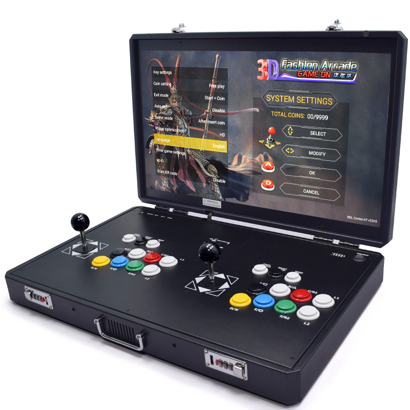 Retro Gaming Desk - Pandora H3 24-дюймовая ЖК аркадная консоль,