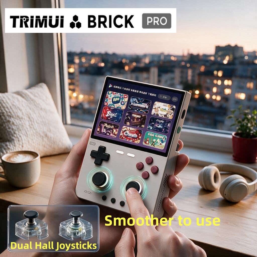 Retro Gaming Arcade Console - НОВАЯ ПОРТАТИВНАЯ ИГРОВАЯ КОНСОЛЬ TRIMUI BRICK