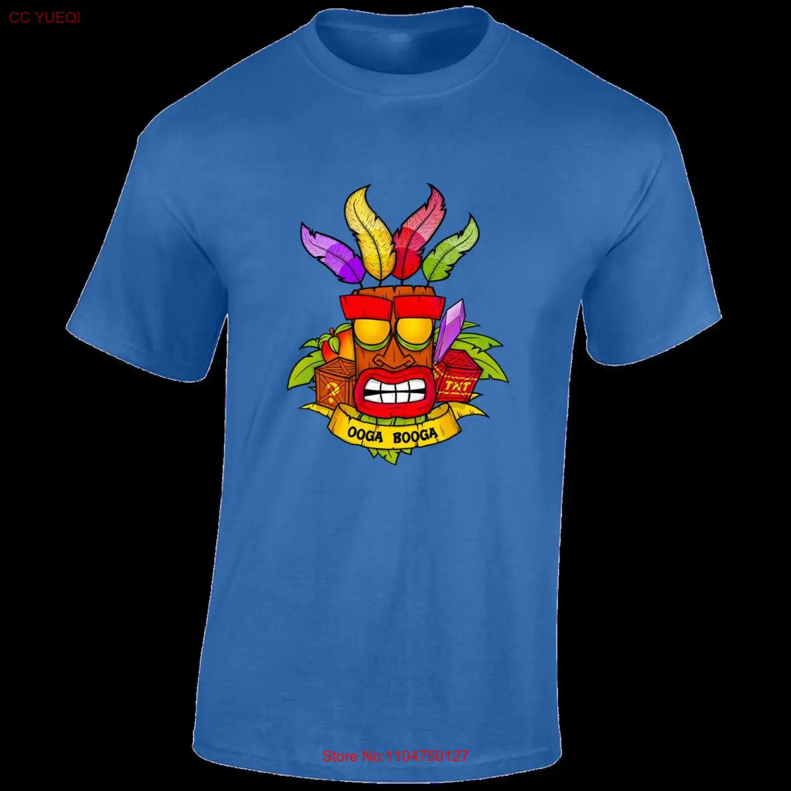 Retro Gaming Design - Мужская футболка Oga Booga Crash в