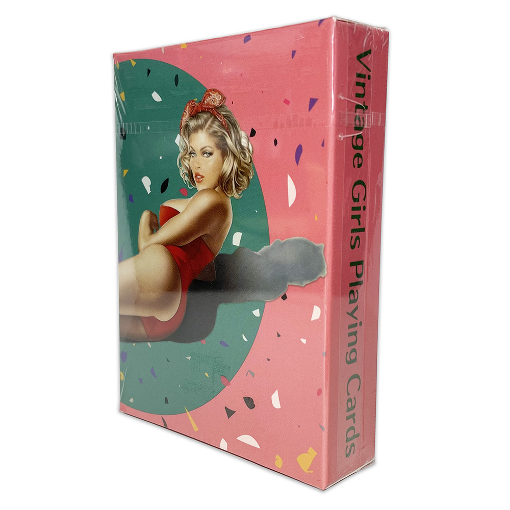 Retro Game Card - Американские ретро сексуальные красивые женские бикини