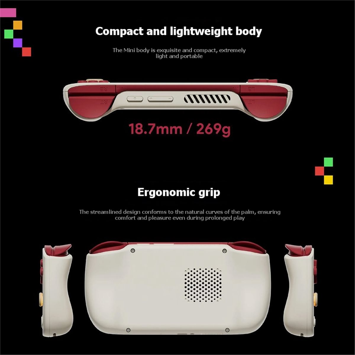 ■ ★ Новинка: Модная портативна – обзор и цена Retro Gaming Console Handheld