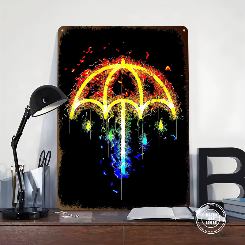 Bmth музыкальные жестяные плак – обзор и цена Retro Gaming Desk