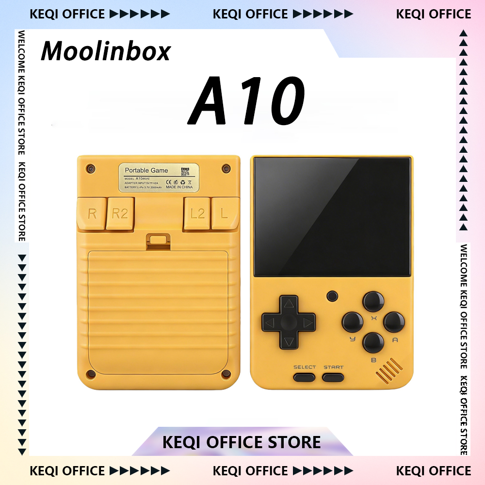 Moolinbox A10 Мини-ретро-консо – обзор и цена Retro Gaming Console Handheld
