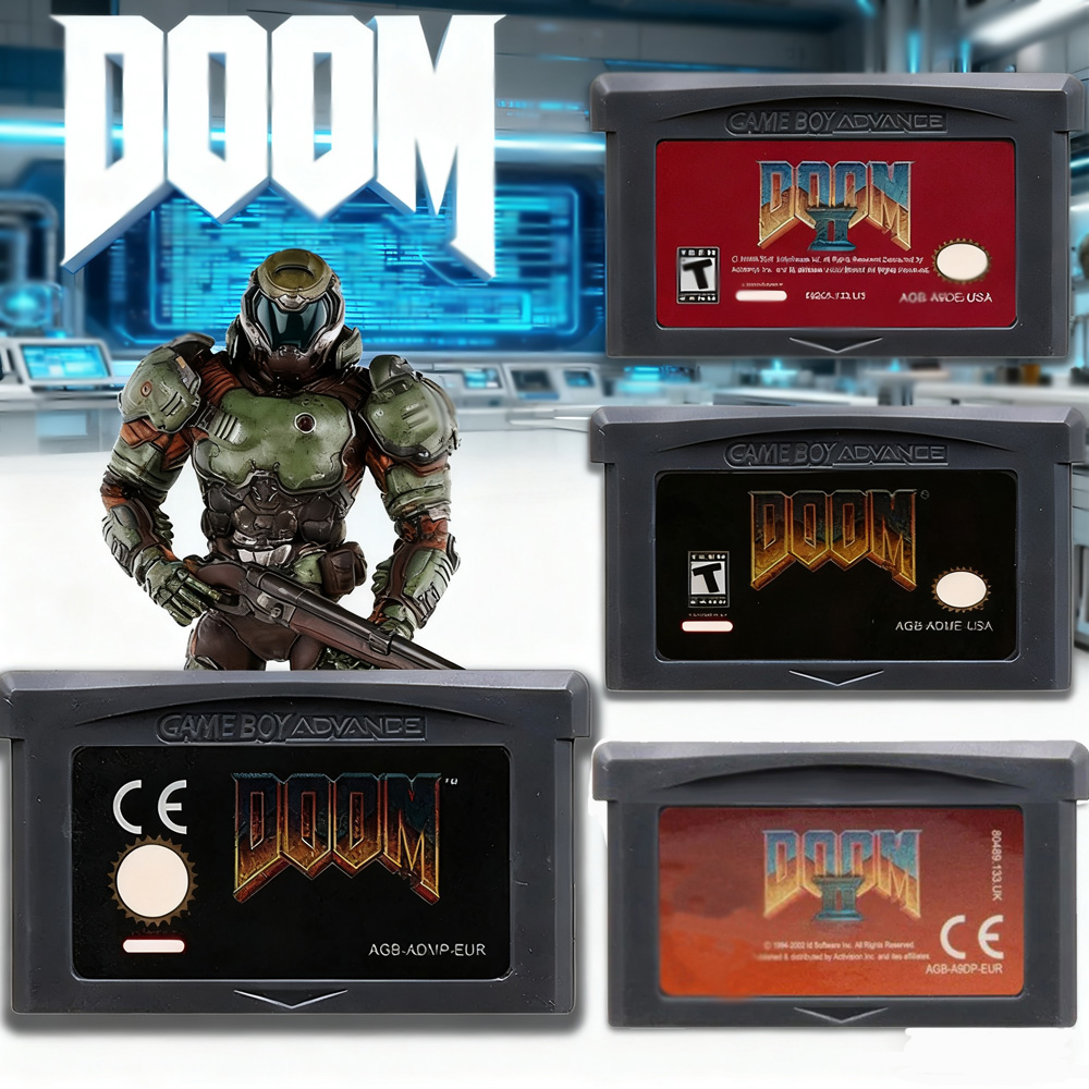 Игровая карта DOOM Series 32 B – обзор и цена Retro Game Card