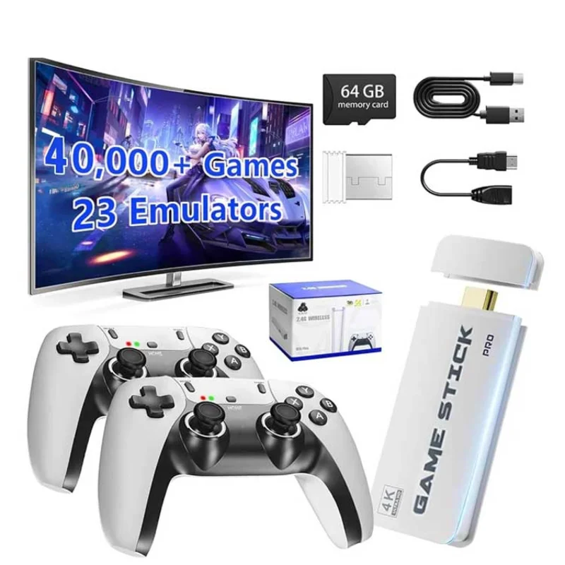 Игровая приставка M15 4K TV Ga – обзор и цена Retro Gaming Stick