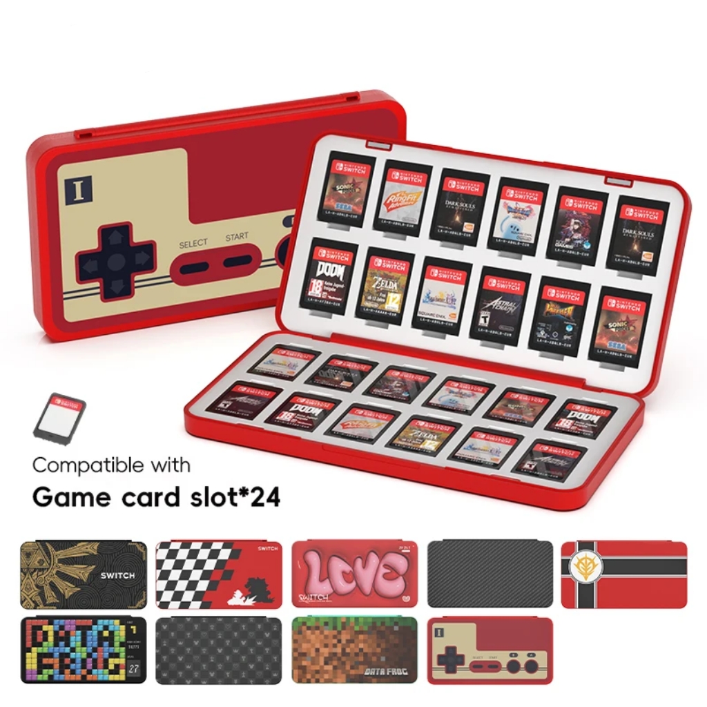 Чехол для игровых карт 24 в 1, – обзор и цена Game Boy Cartridge Holder