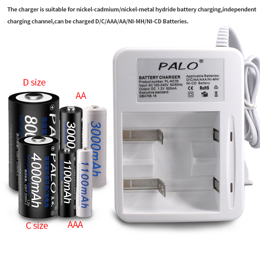 Интеллектуальное зарядное устр – обзор и цена Rechargeable Battery Aa