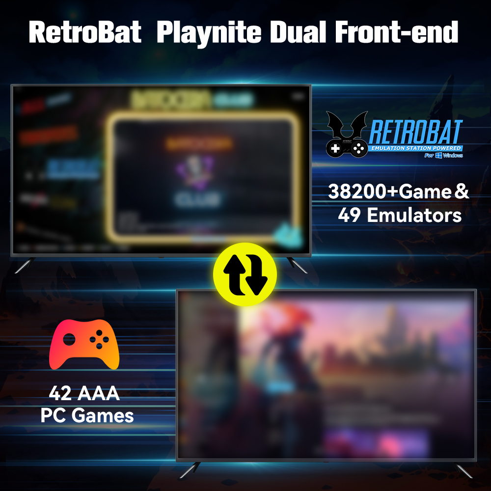 Retrobat&Playnite System HDD Р – обзор и цена Retro Gaming Design