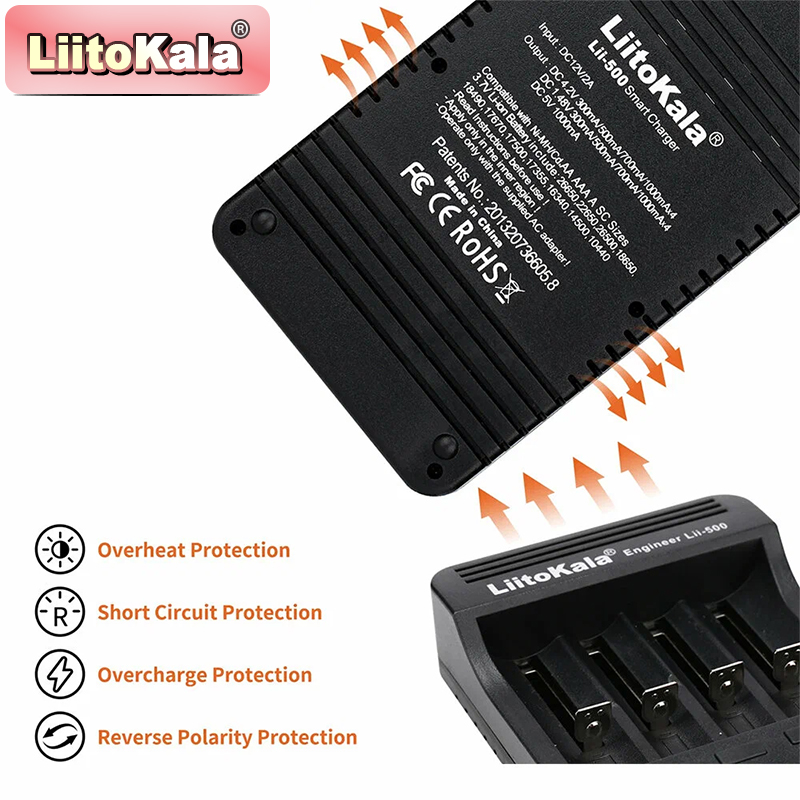 Зарядное устройство LiitoKala  – обзор и цена Rechargeable Battery Aa