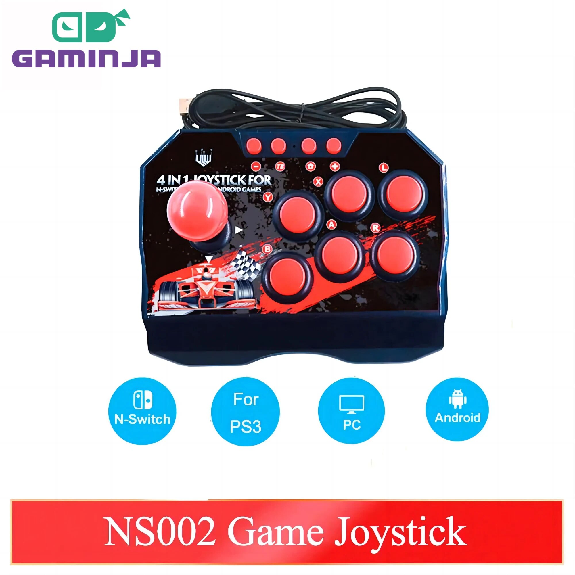 GAMINJA NS002 4 в 1 Ретро арка – обзор и цена Retro Gaming Device