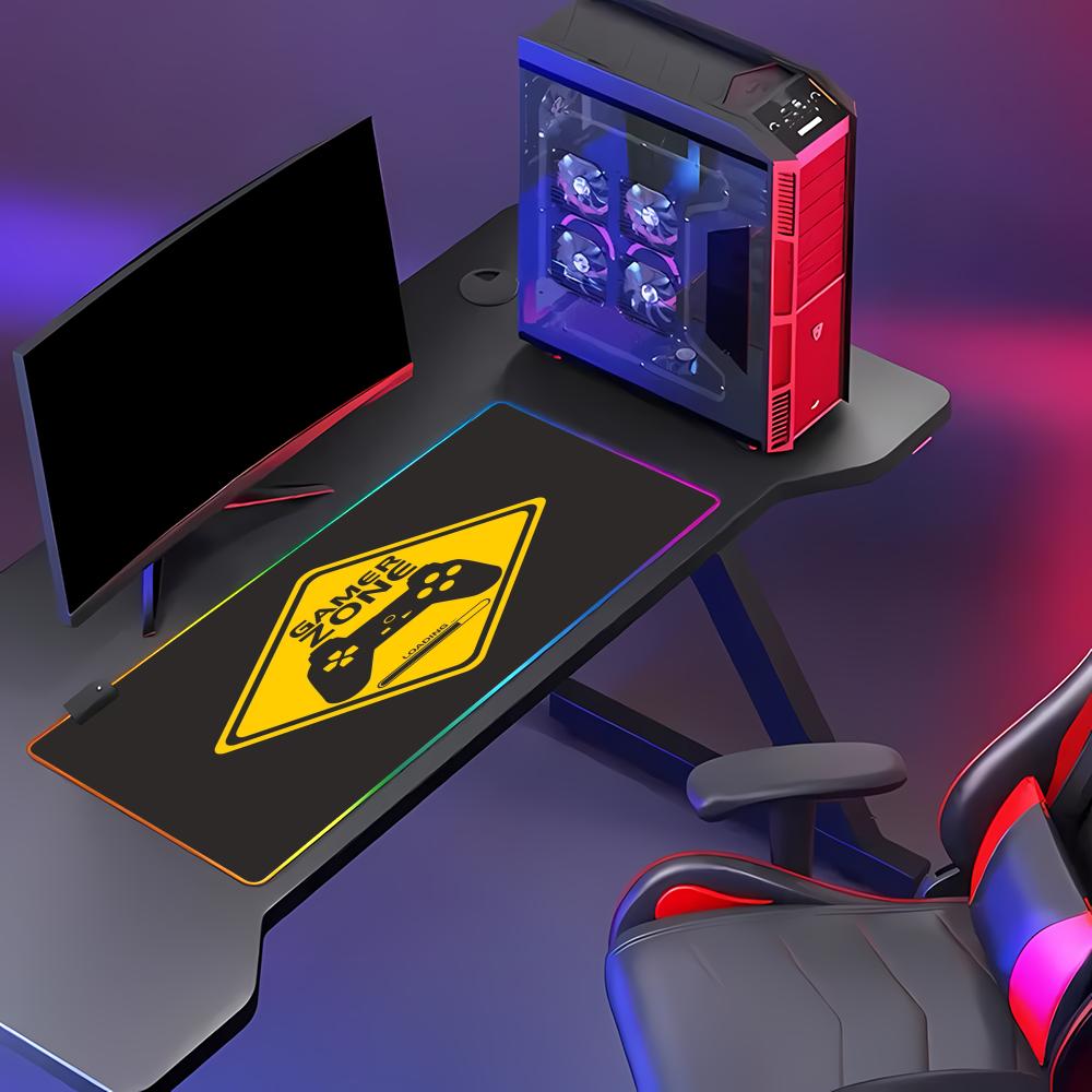 Большой коврик для мыши RGB Re – обзор и цена Retro Gaming Desk
