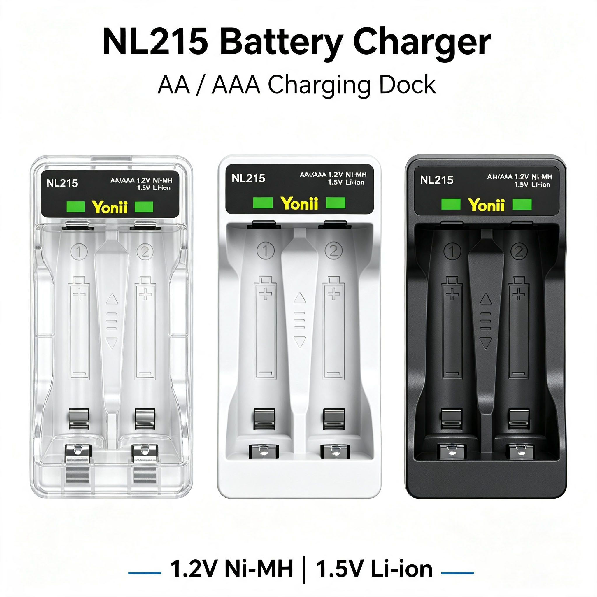 Зарядное устройство Yonii NL21 – обзор и цена Rechargeable Battery Aa